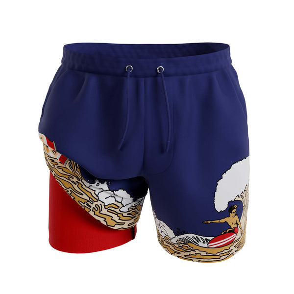 The Tidal Lagers 5-inch Hammock Pouch Lined Swim Shorts