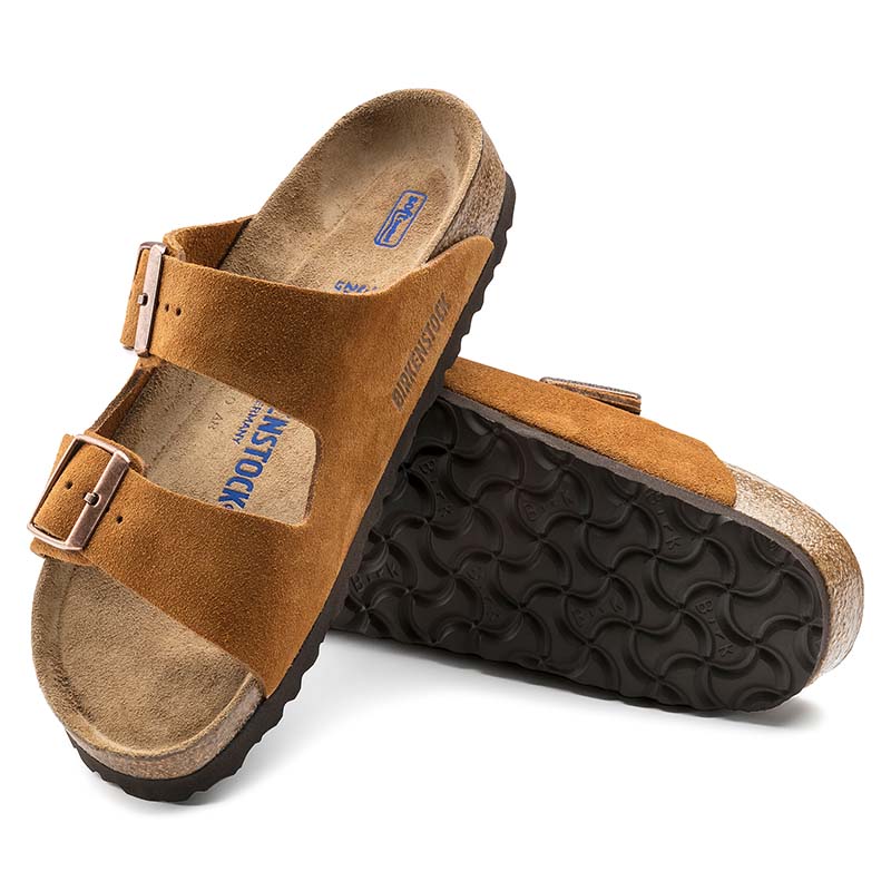 suede mink birkenstock sandals