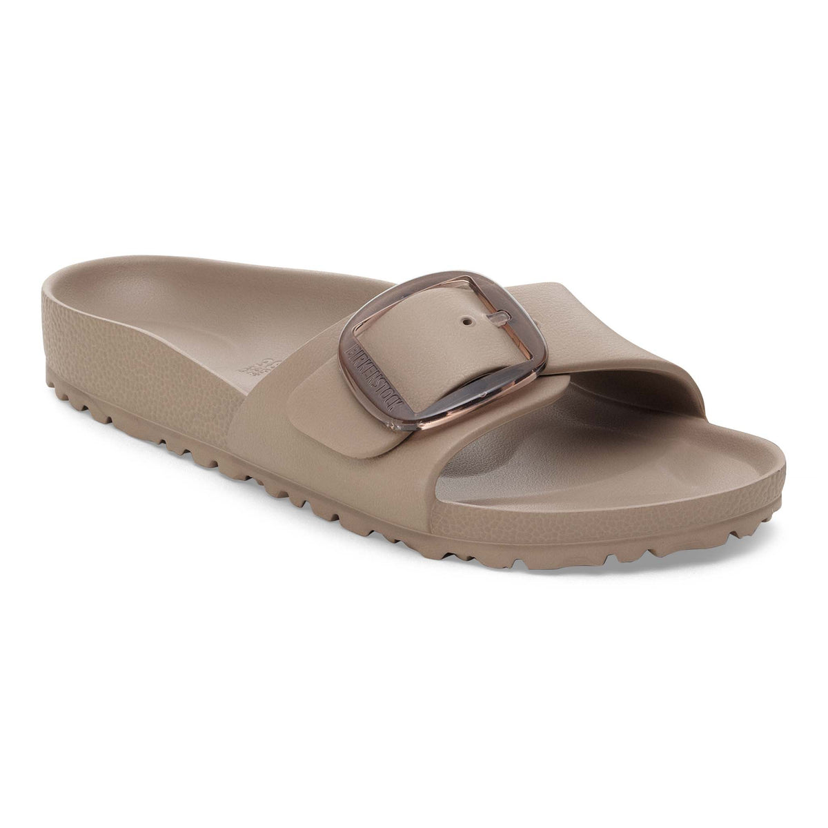 Women's Madrid Big Buckle EVA Sandals in Gray Taupe