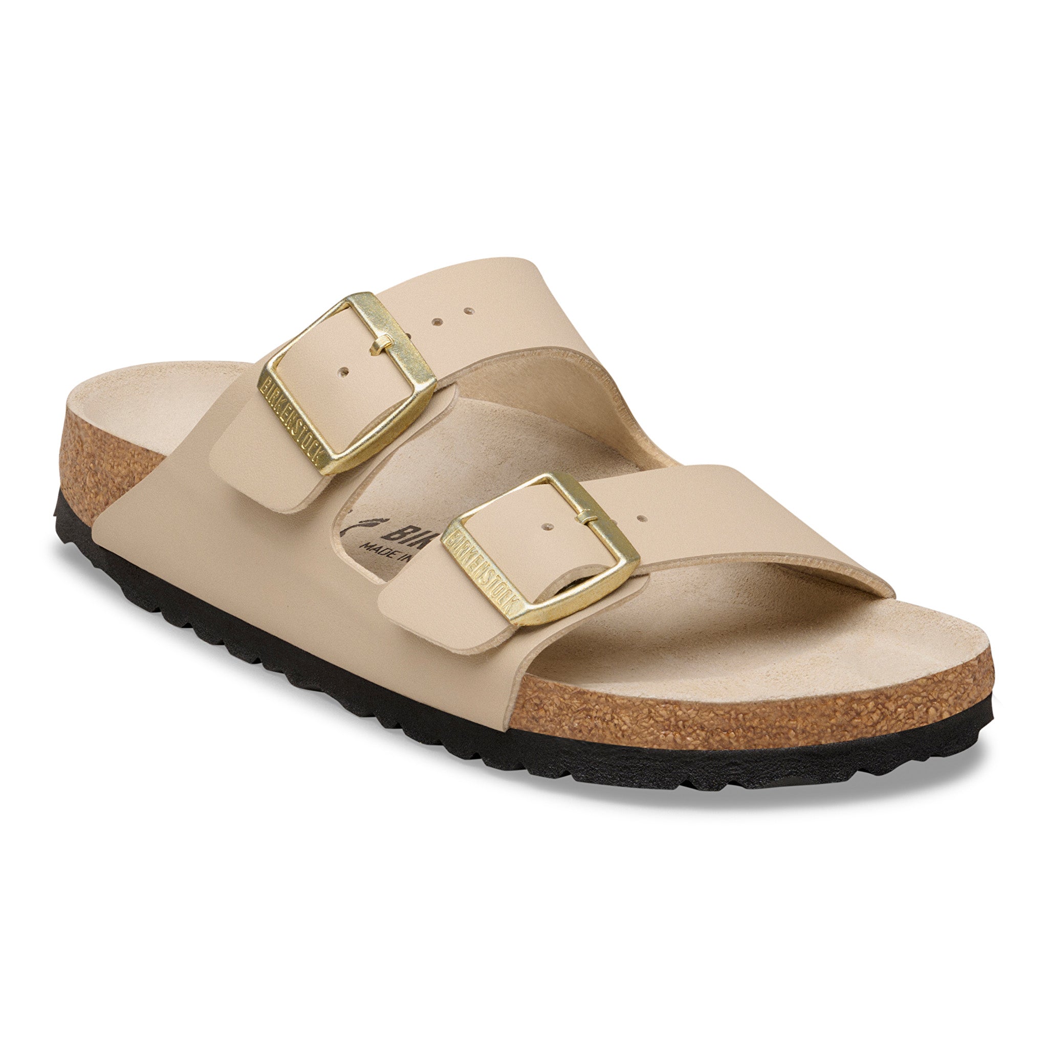 Birkenstock Women's Arizona Birkibuc Sandals in Sand Castle Tonal