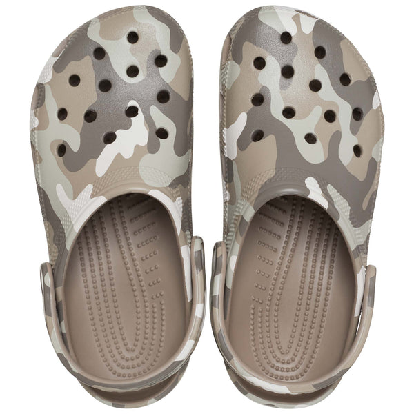 Adult Classic Clog in Old School Camo