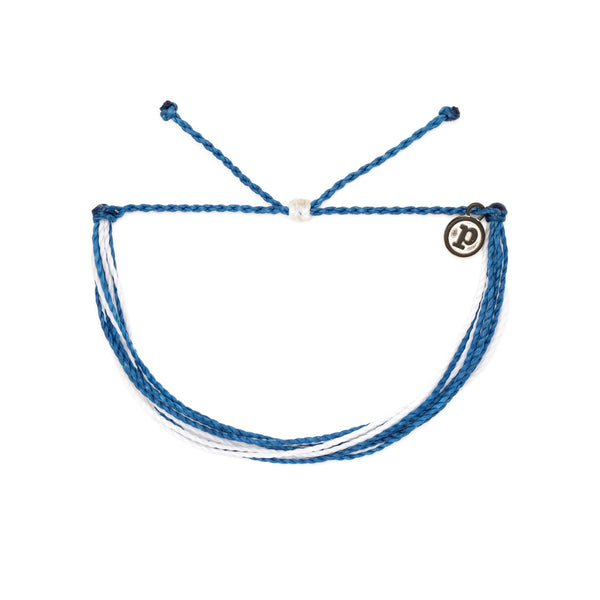 Gameday Bracelet in Blue and White