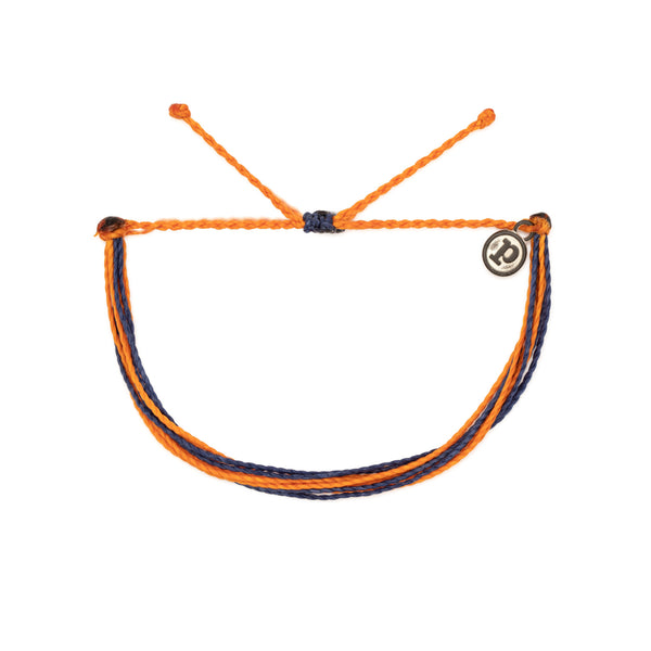 Gameday Bracelet in Navy and Orange