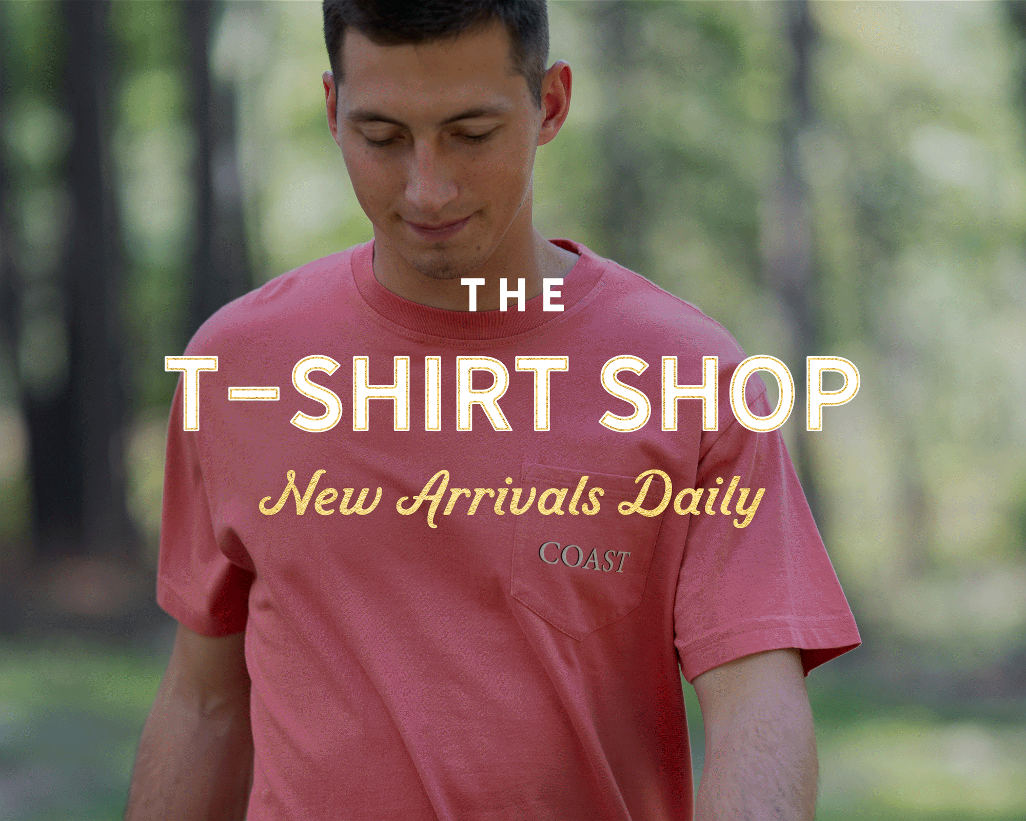 Shop t-shirts for the whole family with new arrivals everyday!