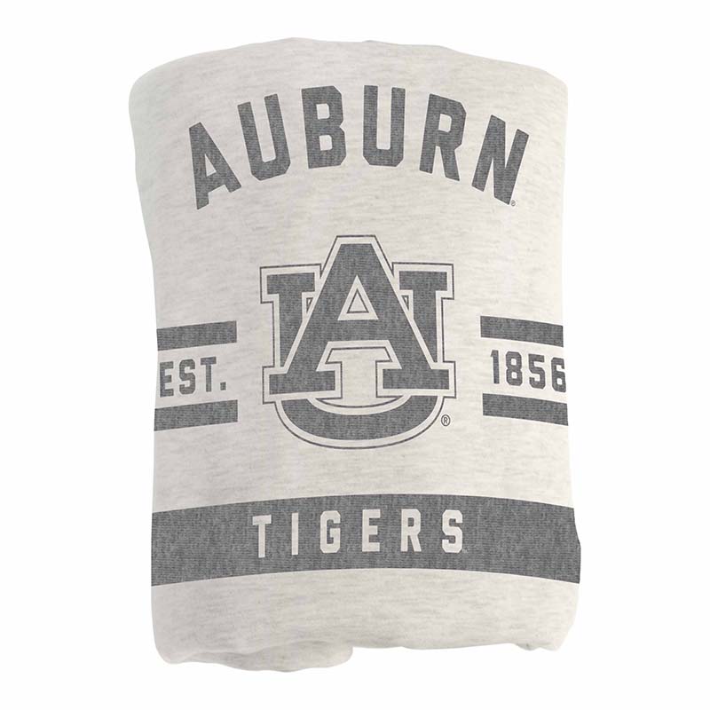 Auburn Oatmeal Sweatshirt Blanket
