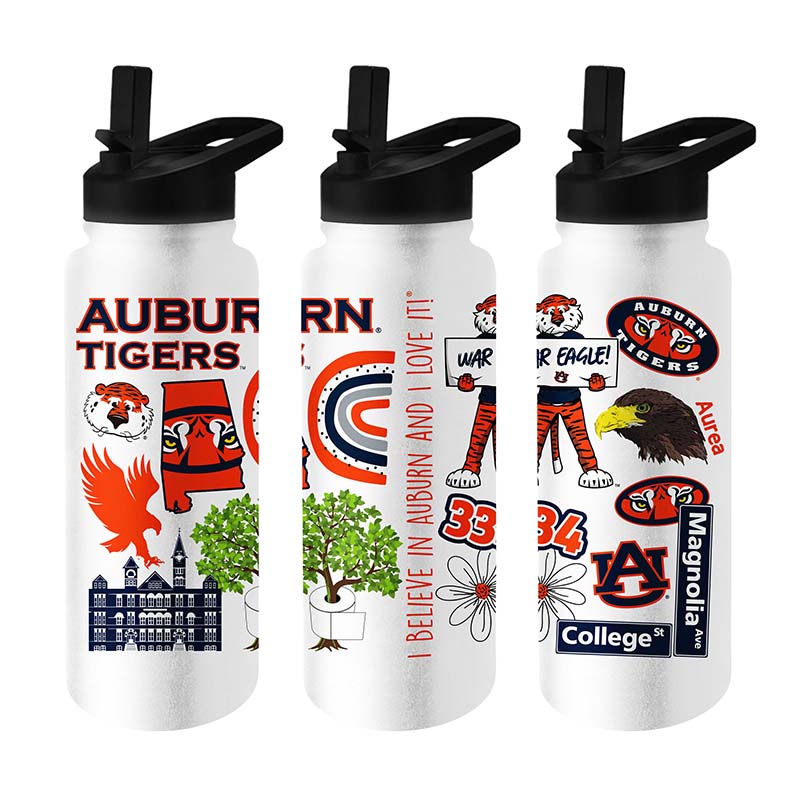 Auburn 34oz Native Water Bottle