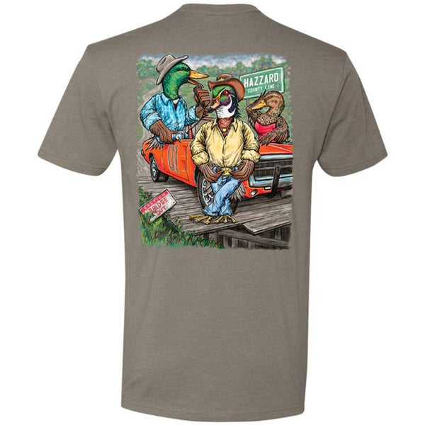 Combat Waterfowl Ducks of Hazzard Short Sleeve T-Shirt Palmetto Moon