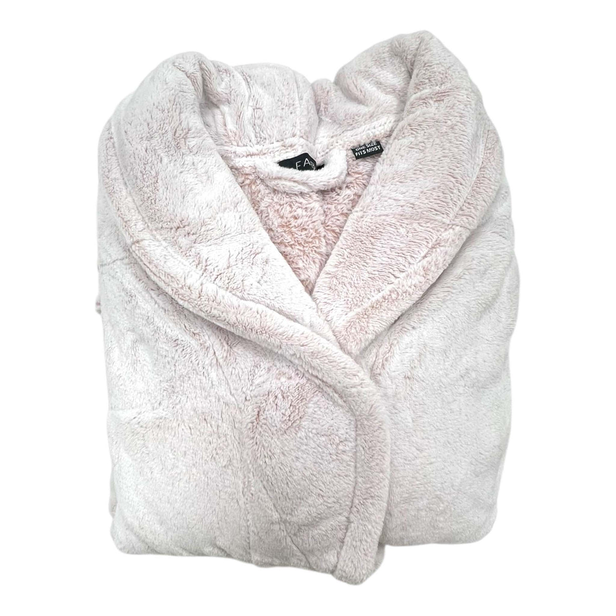 Mosaic Bath Velvet Robe in Blush