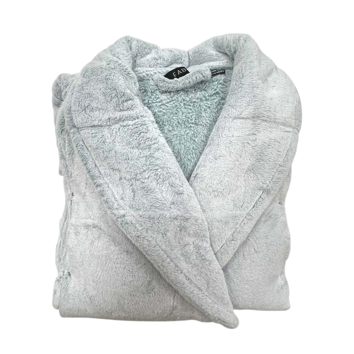 Mosaic Bath Velvet Robe in Mineral