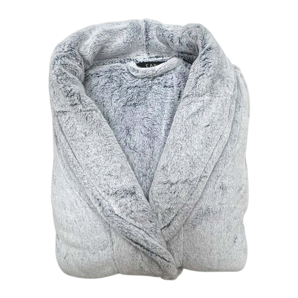 Mosaic Bath Velvet Robe in Slate Gray