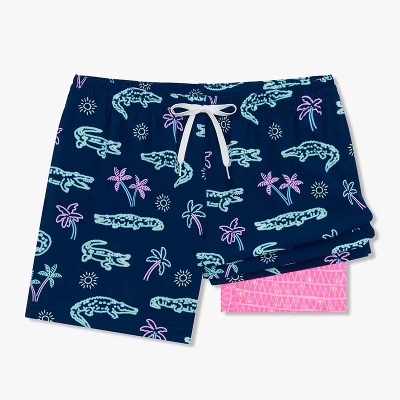 The Neon Glades Lined 5.5 inch Swim Shorts