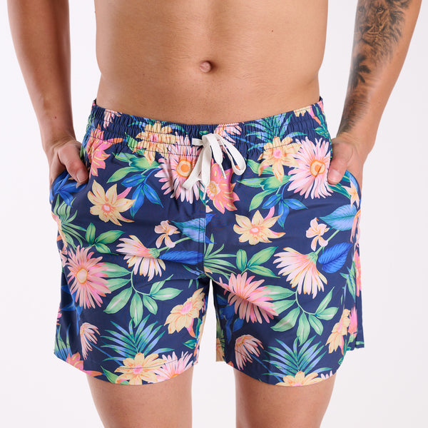 The Big Bloomers 5.5 Inch Lined Swim Shorts