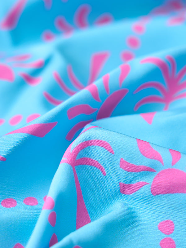 The Pacific Grid 5.5 Inch Lined Swim Shorts