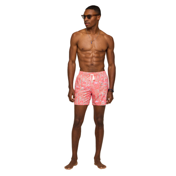 The Pyramid Poolside 5.5 Inch Lined Swim Shorts
