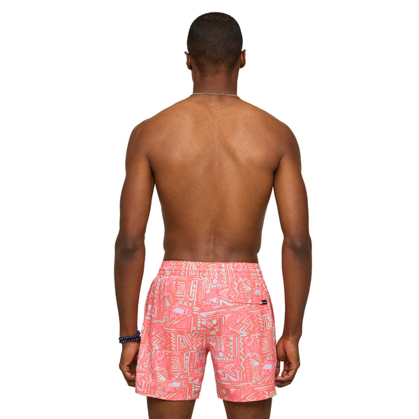 The Pyramid Poolside 5.5 Inch Lined Swim Shorts