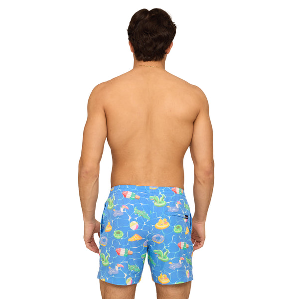The Cannonball Crews 5.5 Inch Lined Swim Shorts