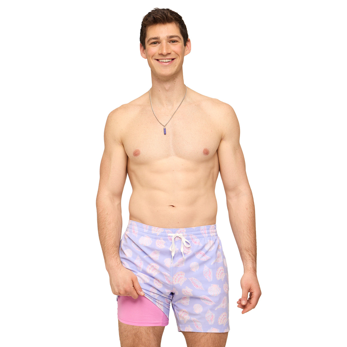 The Shell Yeah 5.5 Inch Lined Swim Shorts