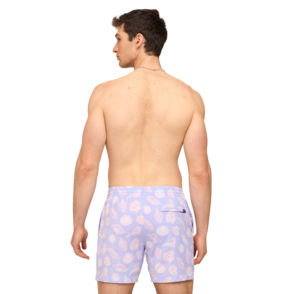 The Shell Yeah 5.5 Inch Lined Swim Shorts
