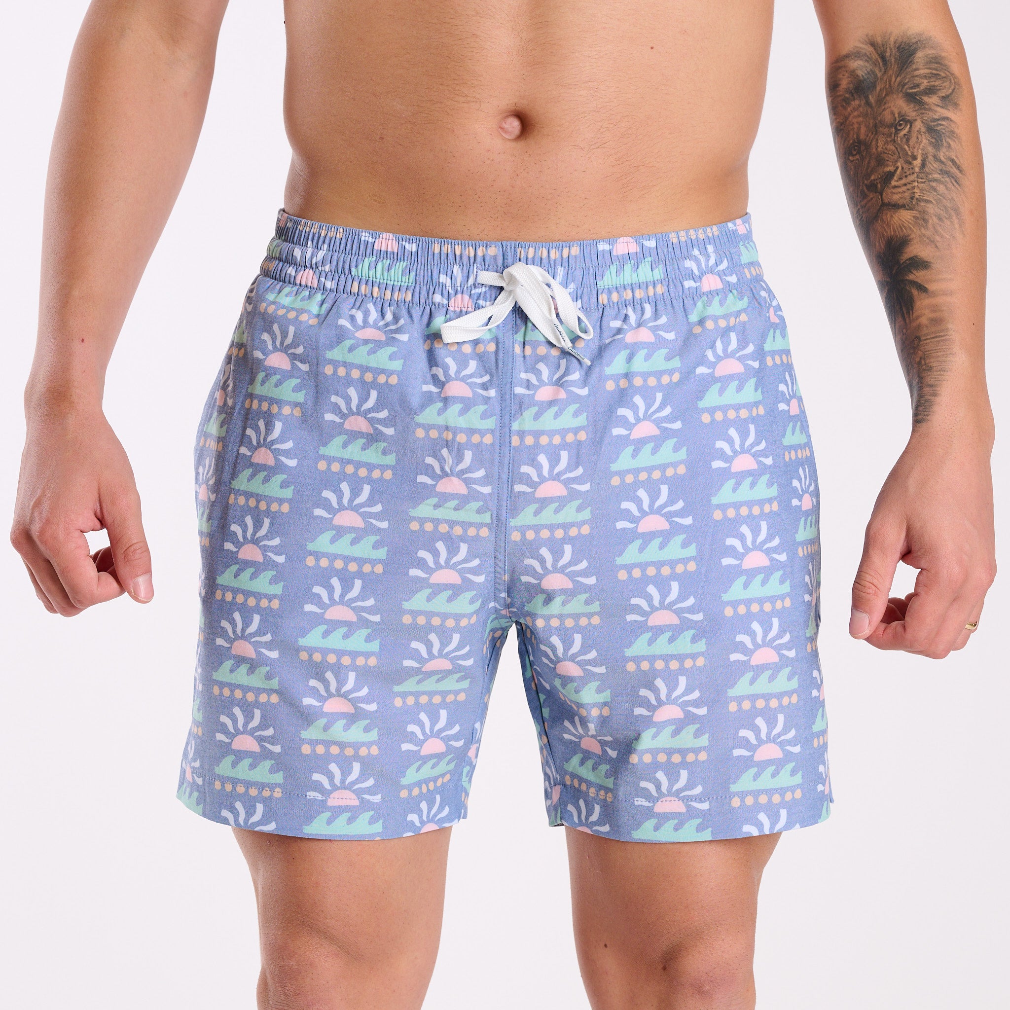 The Easygoers 5.5 Inch Lined Swim Shorts