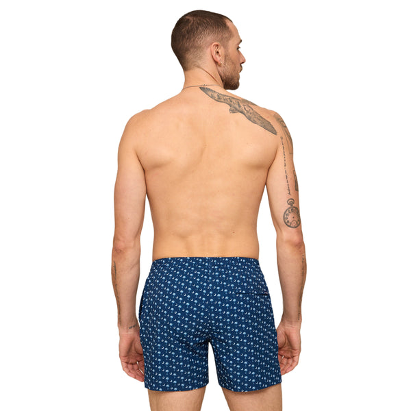The Goodnight Palmetto Moons 5.5 Inch Lined Swim Shorts