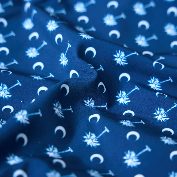 The Goodnight Palmetto Moons 5.5 Inch Lined Swim Shorts