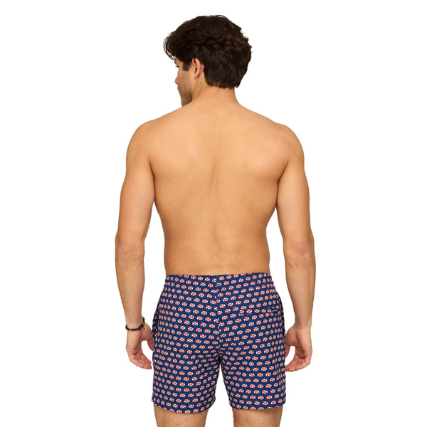 The Sunshine State Forida Flag 5.5 Inch Lined Swim Shorts