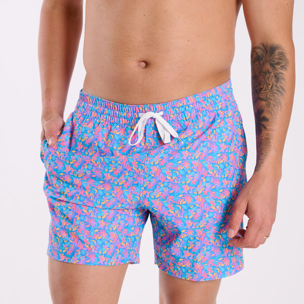 The Spades 5.5 Inch Lined Swim Shorts