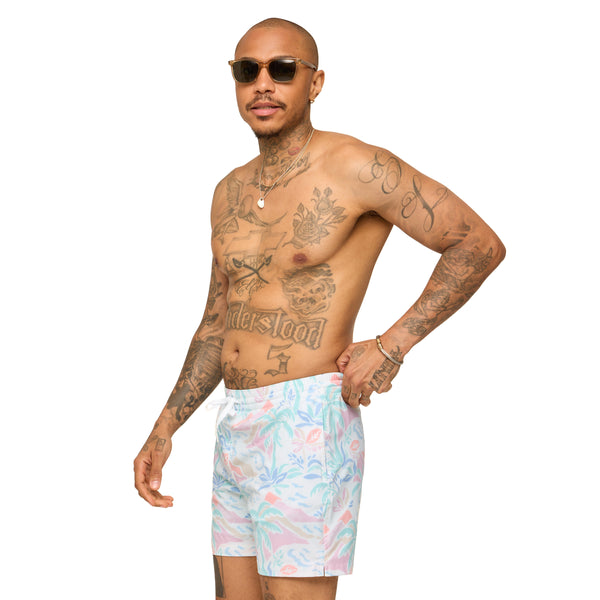 The Washed Ashores 5.5 Inch Lined Swim Shorts