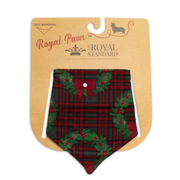 Merry Wreathmas Dog Bandana
