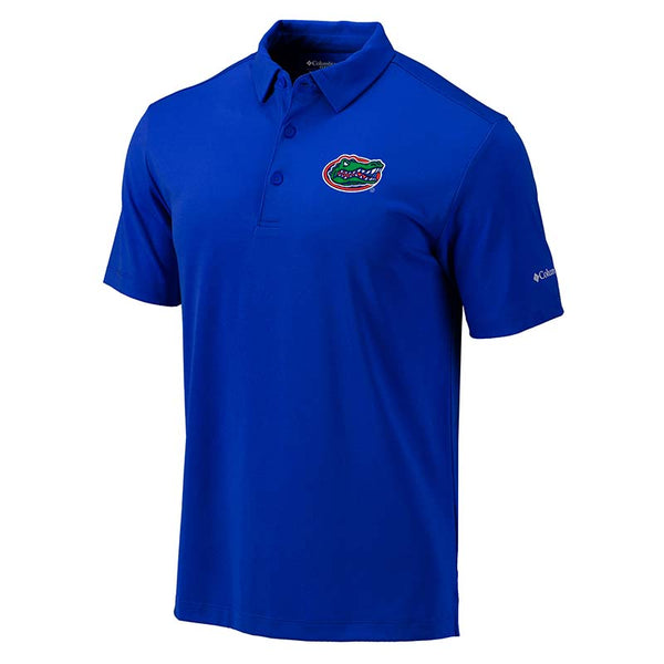 Florida Gators blue performance polo.