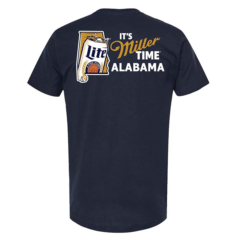 Alabama Miller Time Short Sleeve T-Shirt