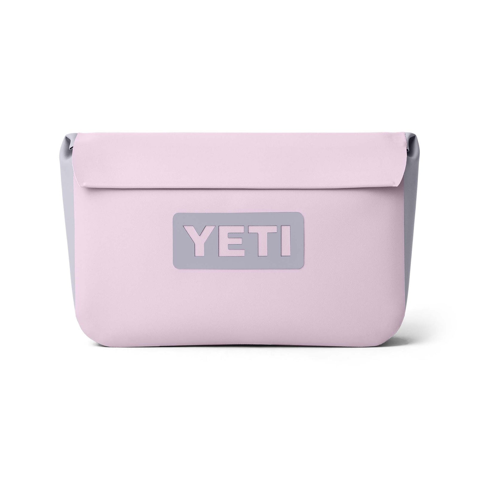 YETI Sidekick Dry 3L in Cherry Blossom, front view with flap closed and YETI logo centered.