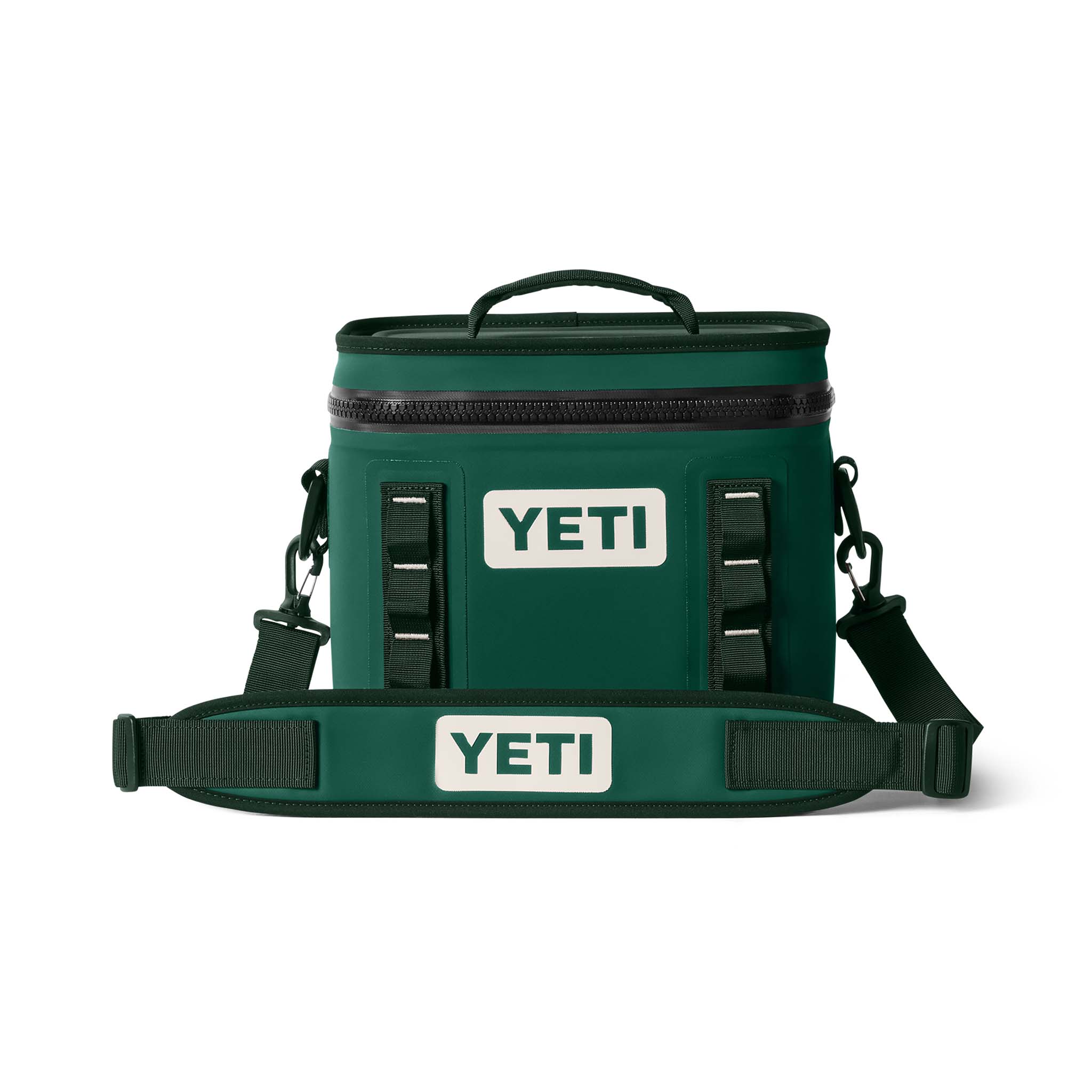 YETI® Hopper Flip Black Forest Green Cooler Palmetto Moon