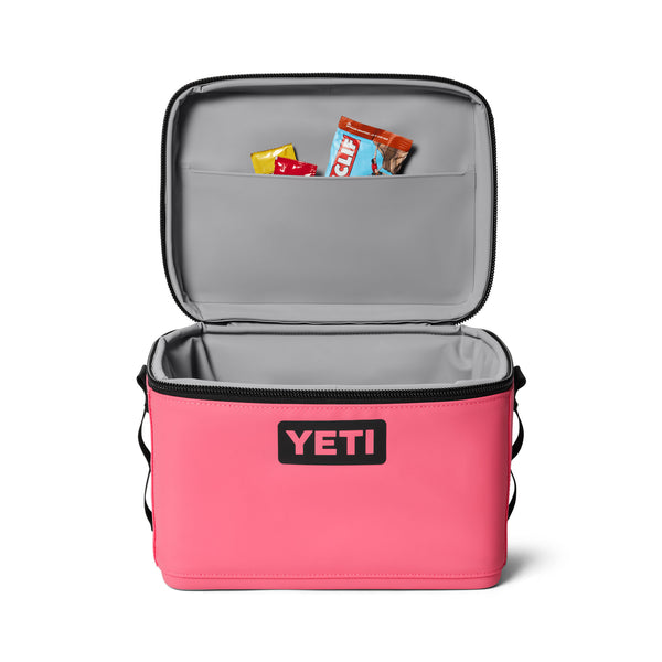 pink yeti lunch bag Hopper Flip 12 Soft Cooler Power and its inner pocket stores your utensils Yeti Equinox Daytrip 6L Lunch