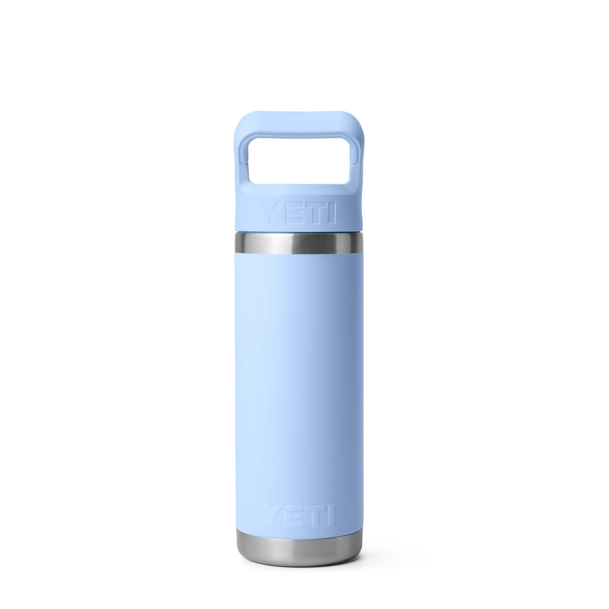 YETI® Big Sky Blue Rambler Straw Bottle Palmetto Moon