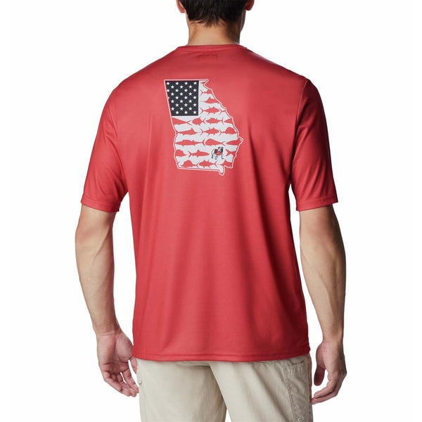 Georgia Bulldogs PFG Terminal Tackle Short Sleeve T-Shirt
