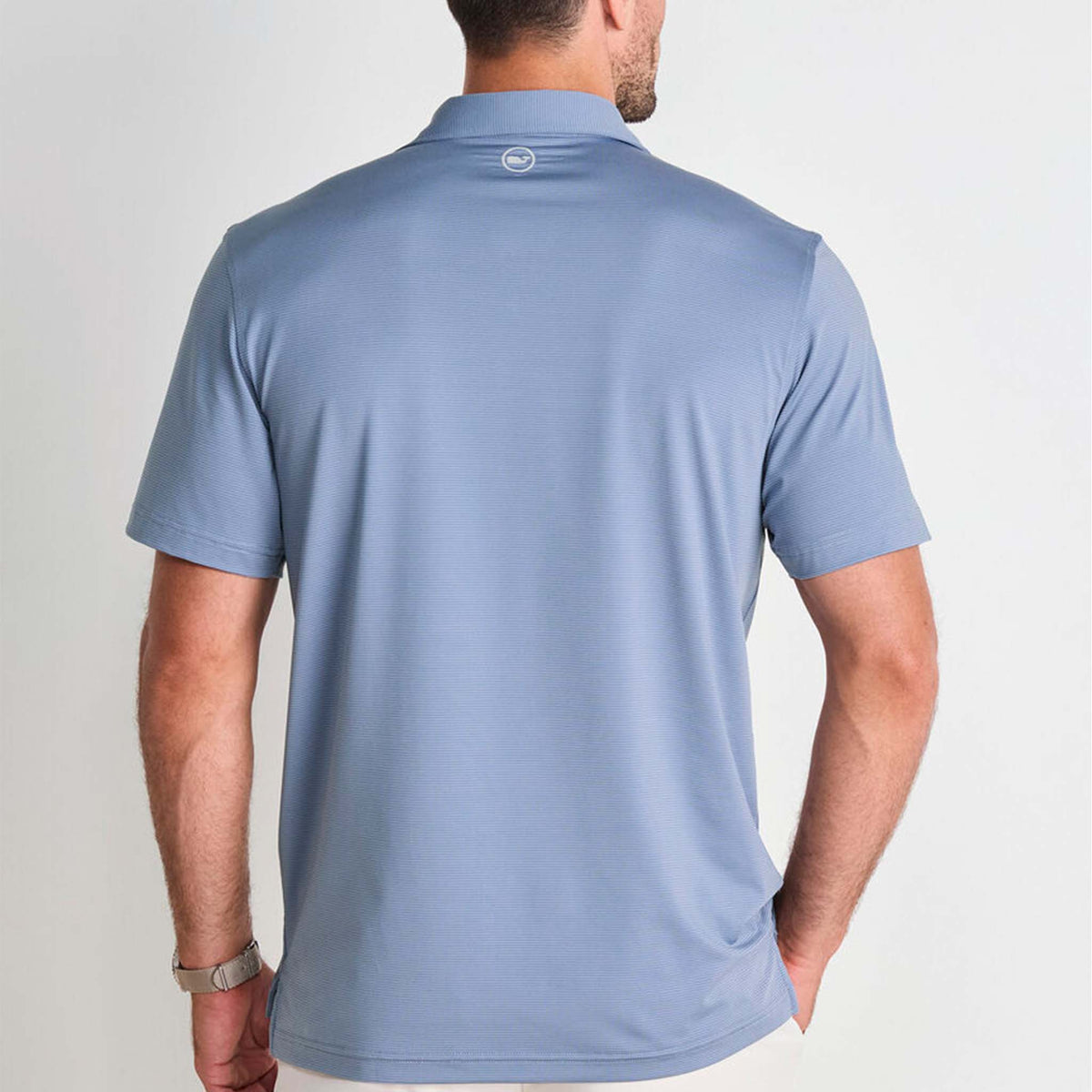 Vineyard Vines St. Jean Sankaty Polo in Evening Indigo Blue