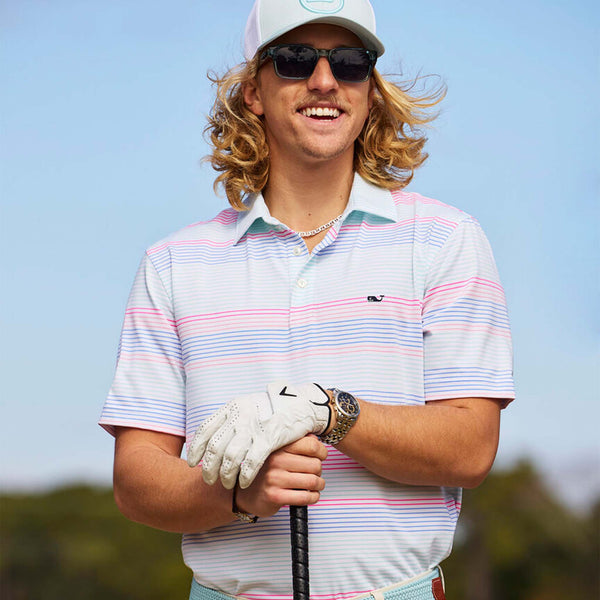 Harborview Stripe Sankaty Polo