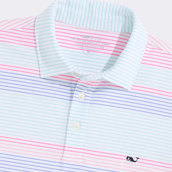 Harborview Stripe Sankaty Polo