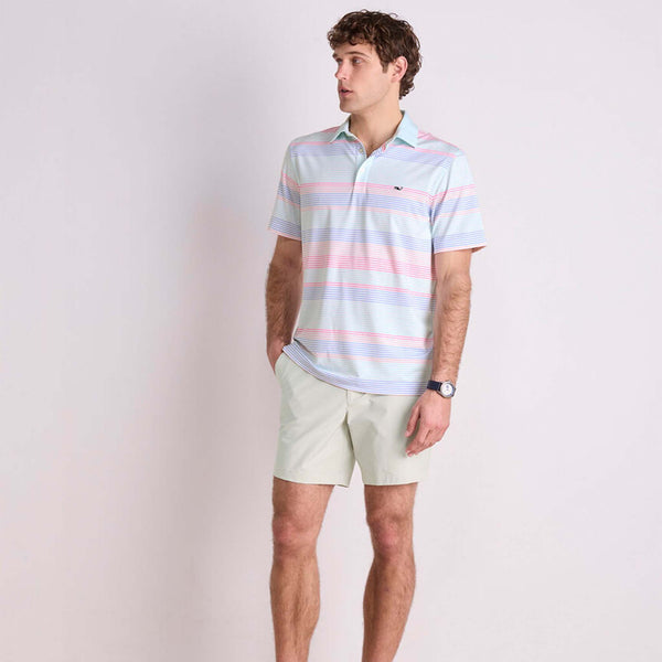 Harborview Stripe Sankaty Polo