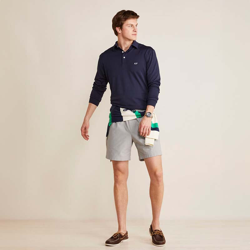 7 Inch On-The-Go Canvas Pull-On Shorts