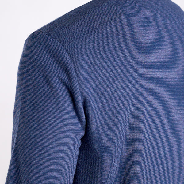 Men's Saltwater Quarter Zip Pullover in Deep Bay