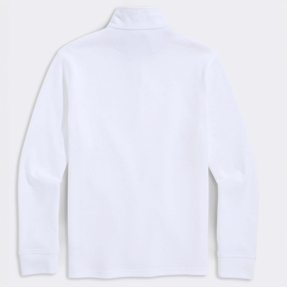 Vineyard Vines Men's Saltwater Quarter Zip Pullover in White