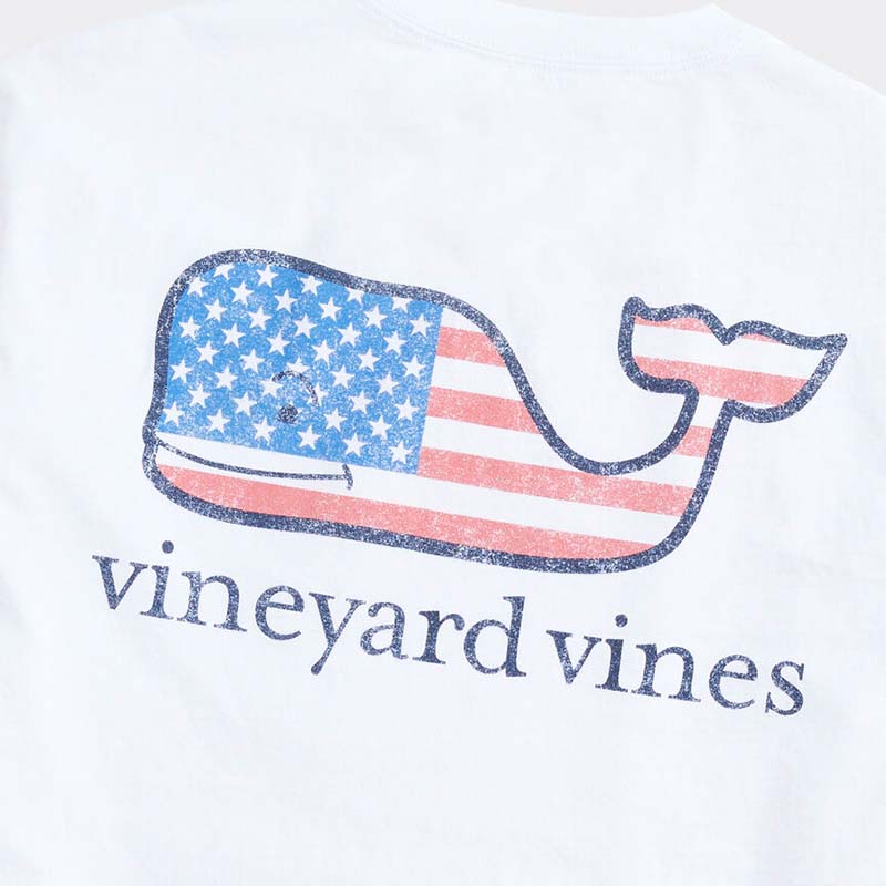 Whale Flag Short Sleeve T-Shirt