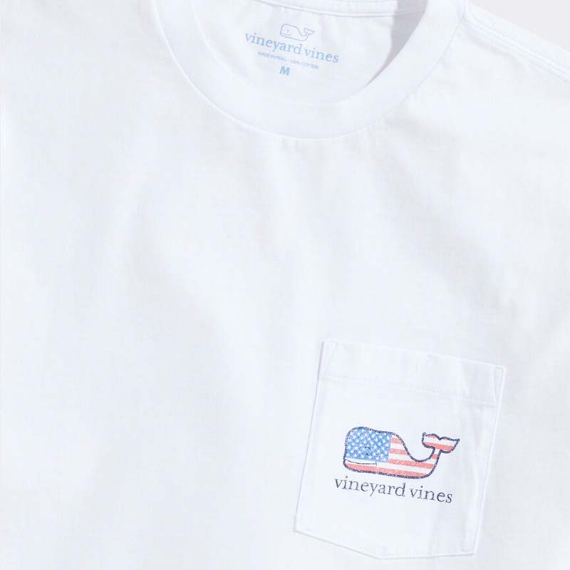Whale Flag Short Sleeve T-Shirt