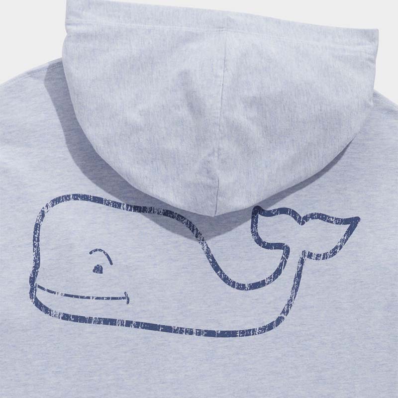 Vintage Whale Hoodie Long Sleeve T-Shirt