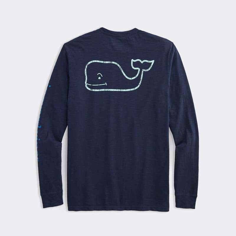 Vintage Whale Long Sleeve T-Shirt