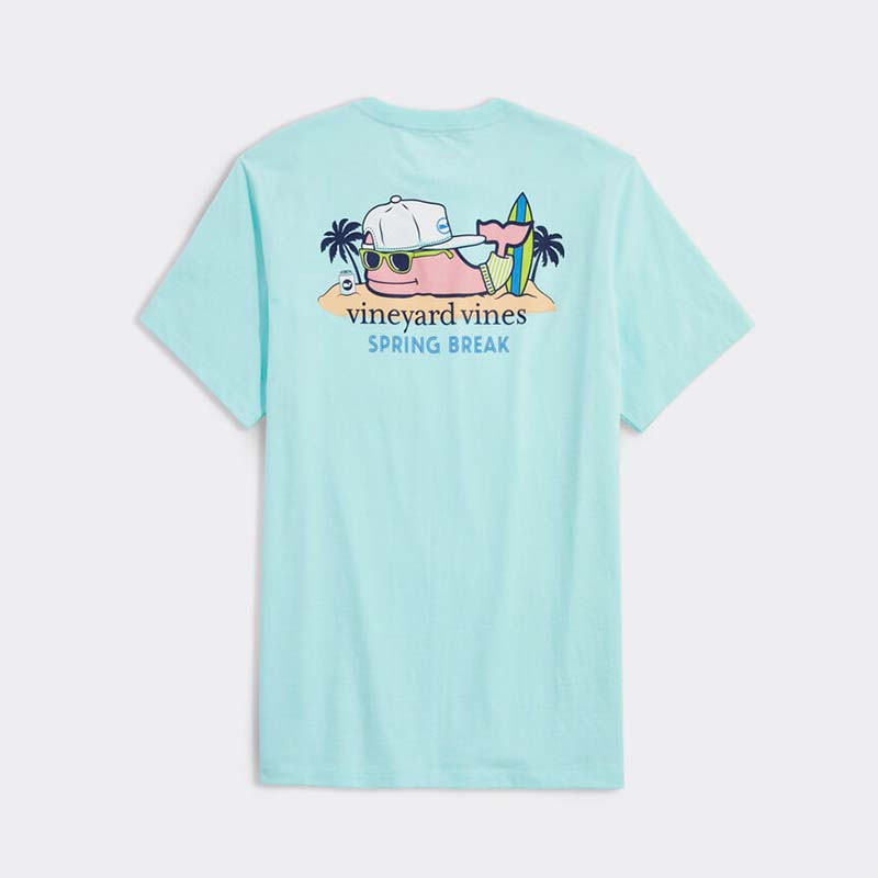 Spring Break Whale Short Sleeve T-Shirt