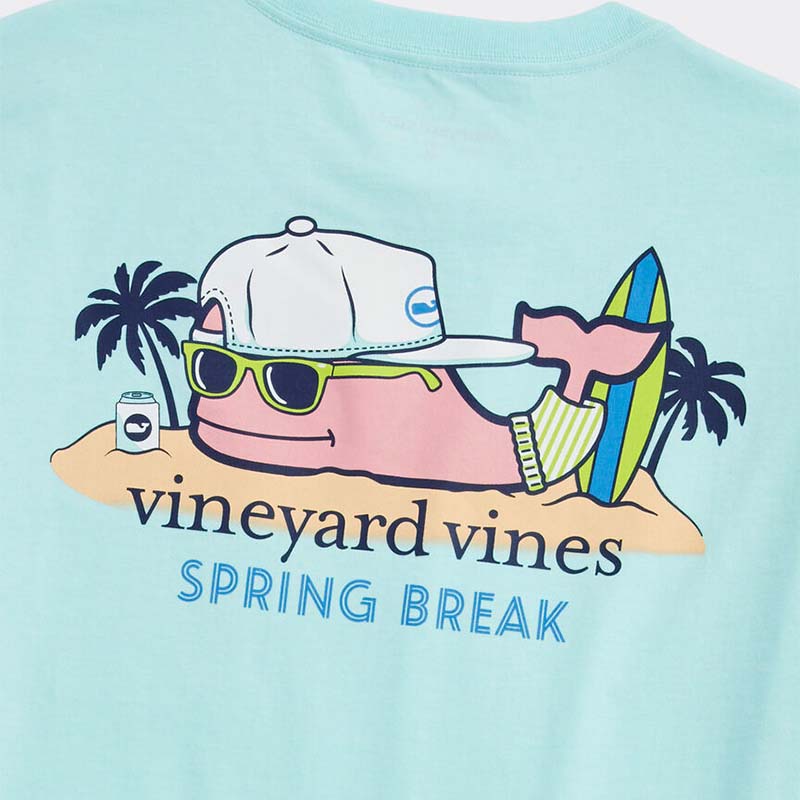 Spring Break Whale Short Sleeve T-Shirt
