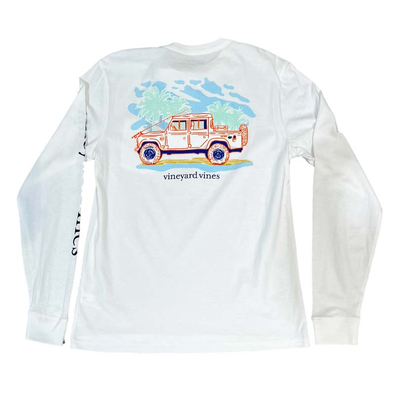 Florida Beach Jeep Long Sleeve T-Shirt